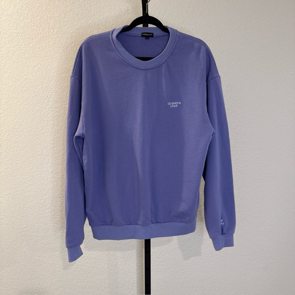 DRMERS CLUB “If I Stay Here, I Can’t Grow” Sweatshirt Sz L